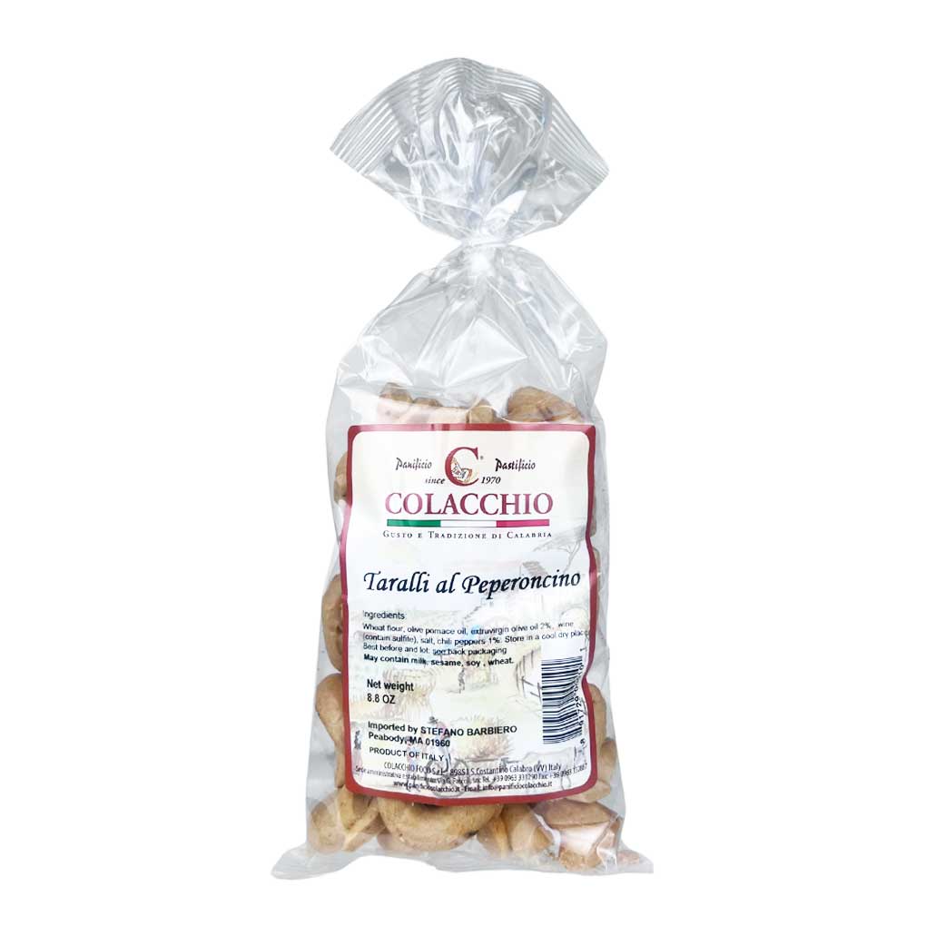 Colacchio Taralli - Red Pepper - Torrone Candy