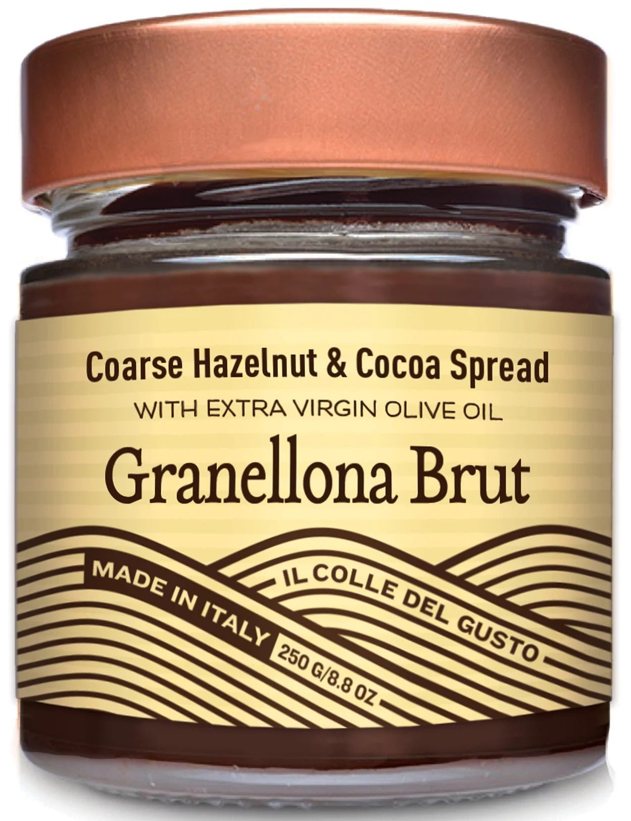 Il Colle Del Gusto - Crunchy Hazelnut Chocolate Spread - Torrone Candy