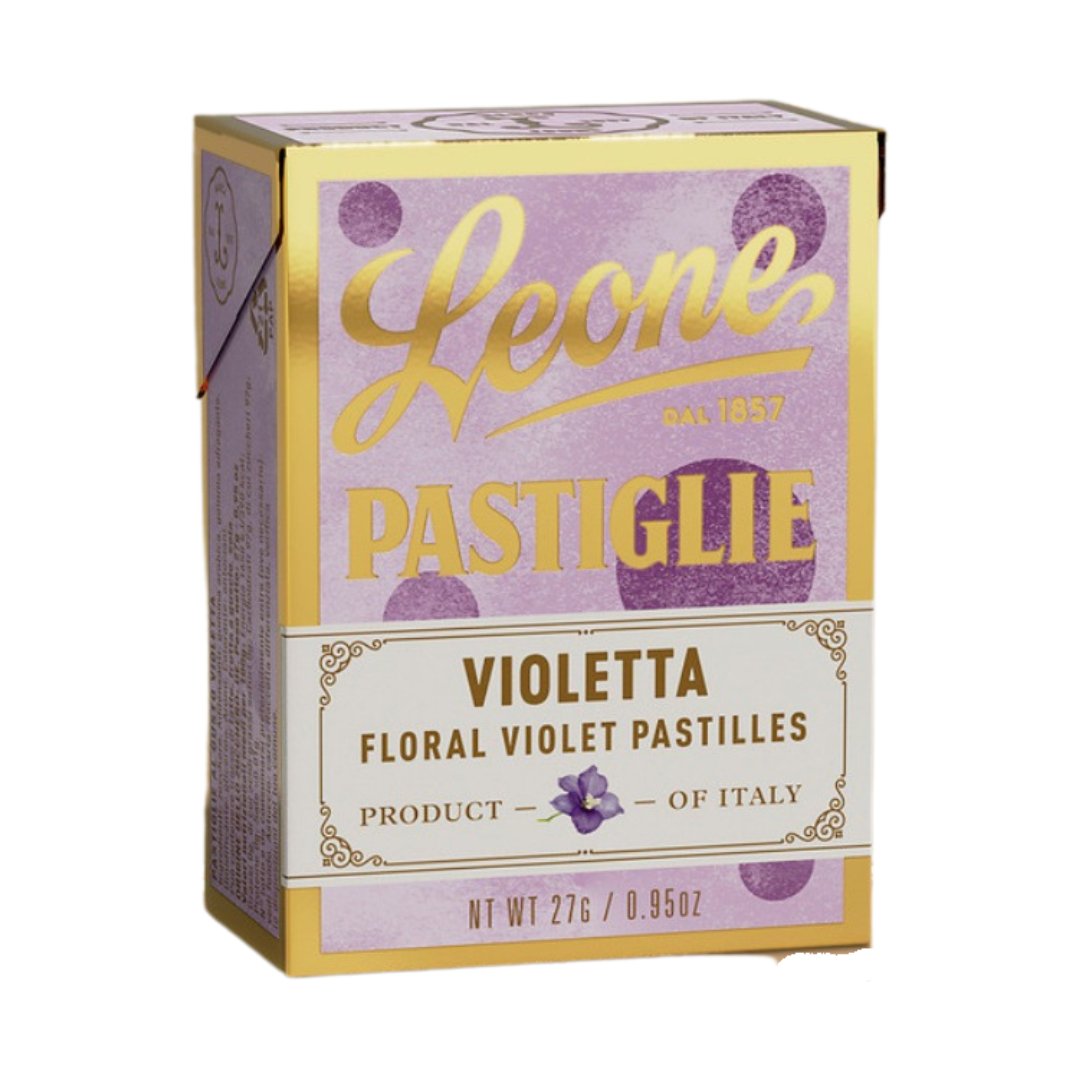 Leone - Italian Candy Pastilles Originals - Violet - Torrone Candy