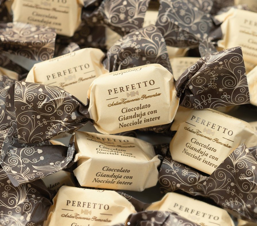 Antica Torroneria Piemontese Perfetto Gianduia - Torrone Candy