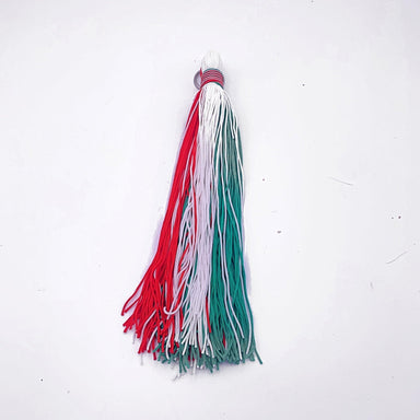 Italian Flag Tassel Keychains - Torrone Candy
