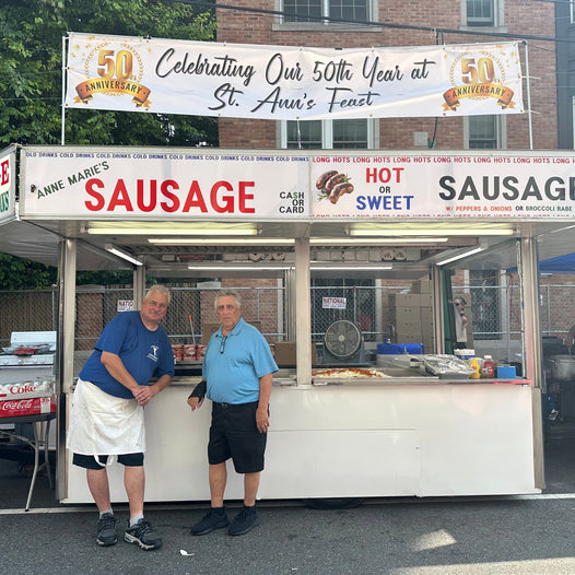 Tony Roddy Anne Marie's Sausage Stand