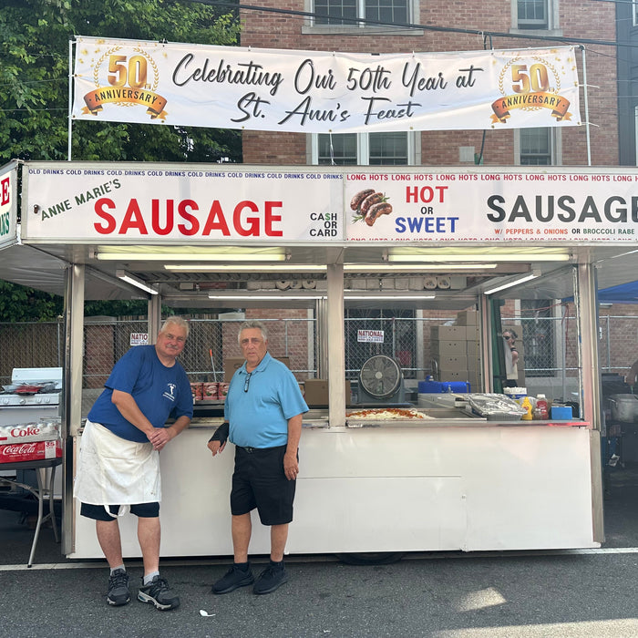 Tony Roddy Anne Marie's Sausage Stand