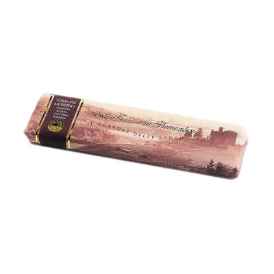 Antica Torroneria Piemontese Soft Torrone Covered In Extra Dark Chocolate - Torrone Candy