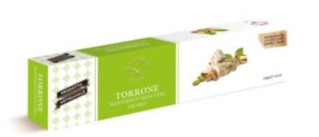 Di Iorio Hard Torrone Bar - Pistachio