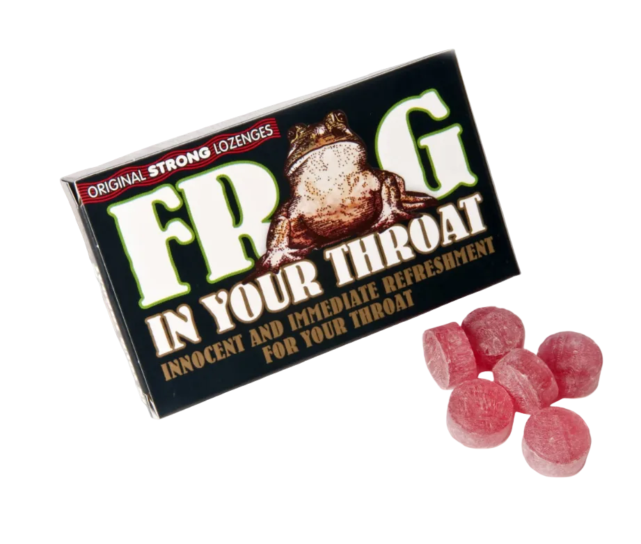 Frog In Your Throat Original Strong Lozenges - Great Britain