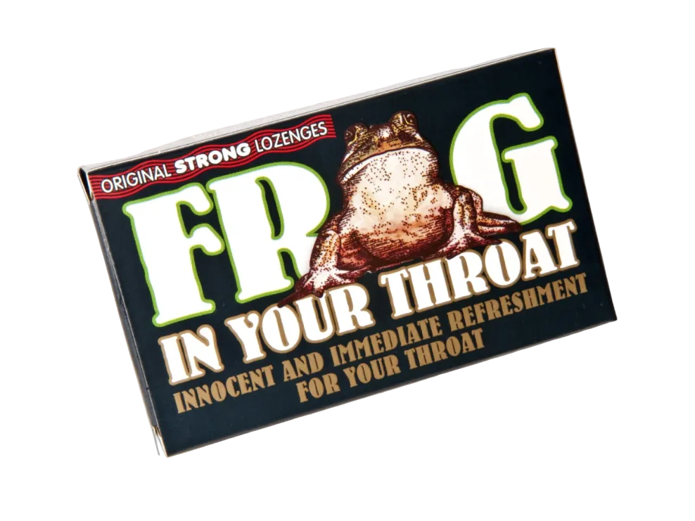 Frog In Your Throat Original Strong Lozenges - Great Britain