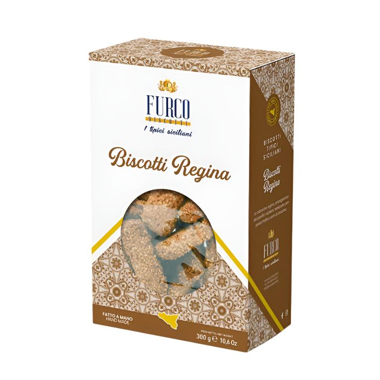 Furco Regina Sesame Biscotti - Torrone Candy