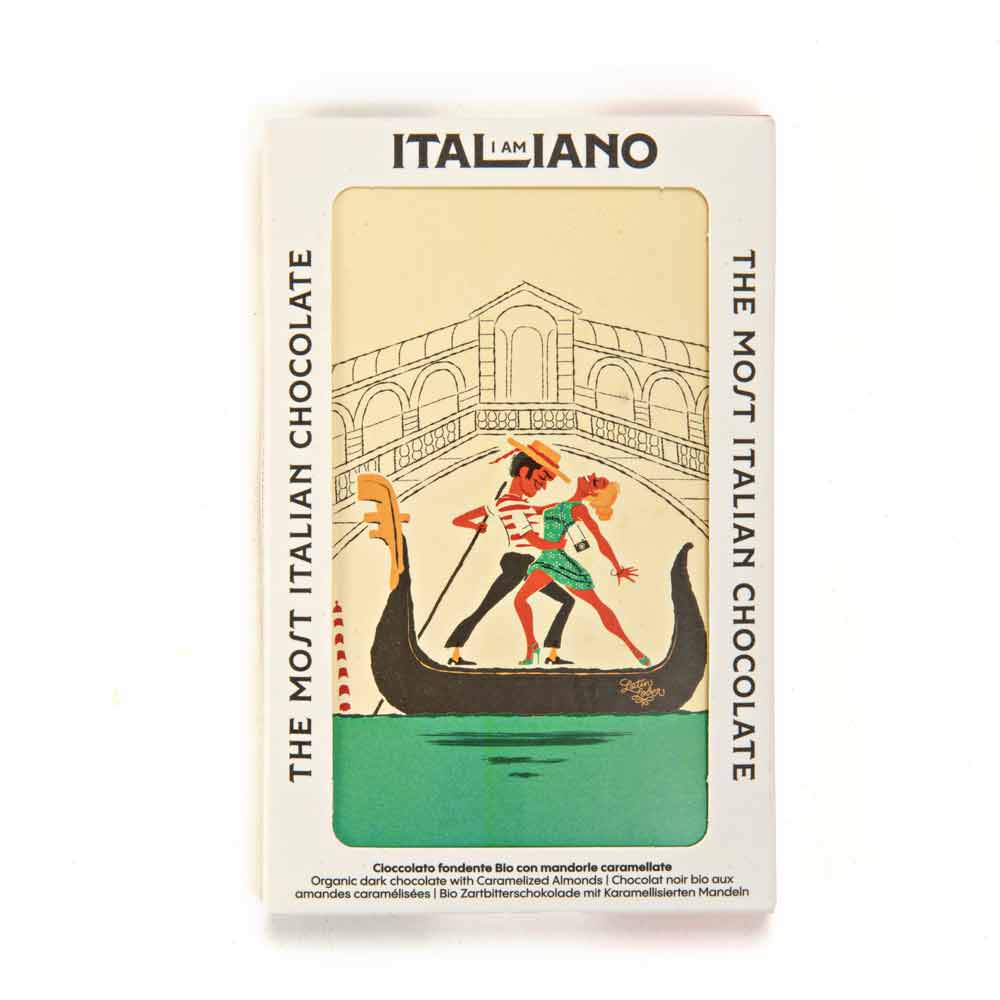 I Am Italiano Organic Chocolate with Almonds - Venice