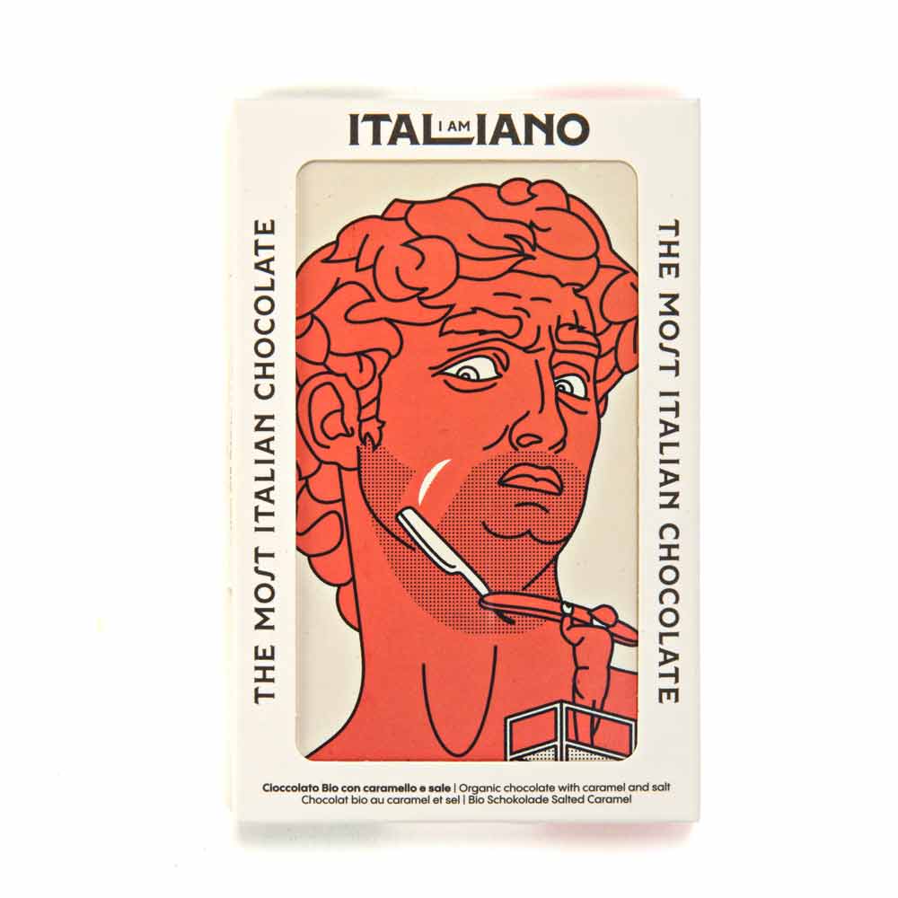 I Am Italiano Organic Chocolate with Salted Caramel - David