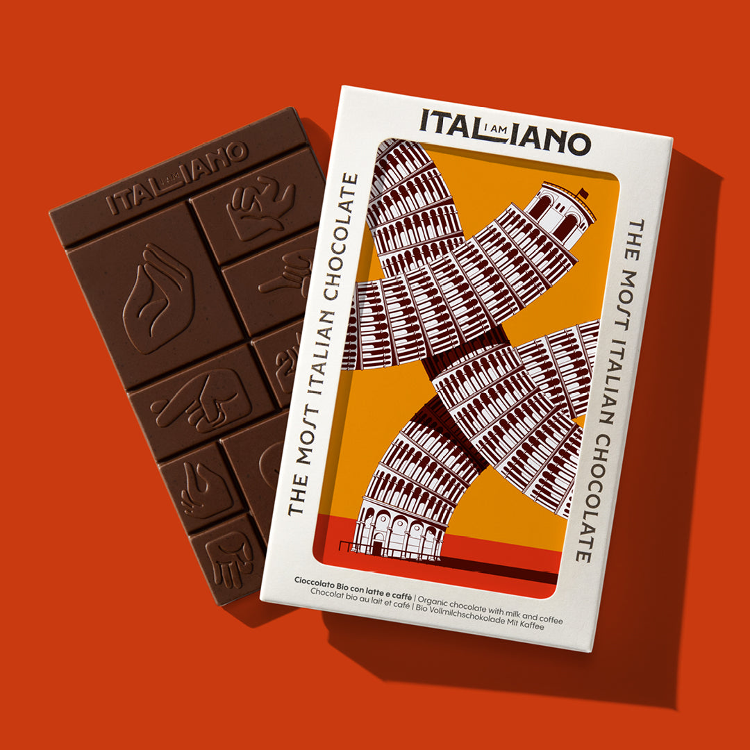 I Am Italiano Chocolate with Milk & Coffee Bar - Pisa
