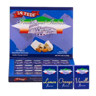 La Fede Soft Assorted Torrone - Torrone Candy
