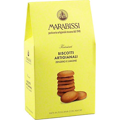 Marabissi Tuscan Ginger & Lemon Biscotti - Torrone Candy