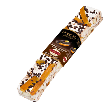 Quaranta Soft Torrone Bar - Dark Chocolate Orange - Torrone Candy