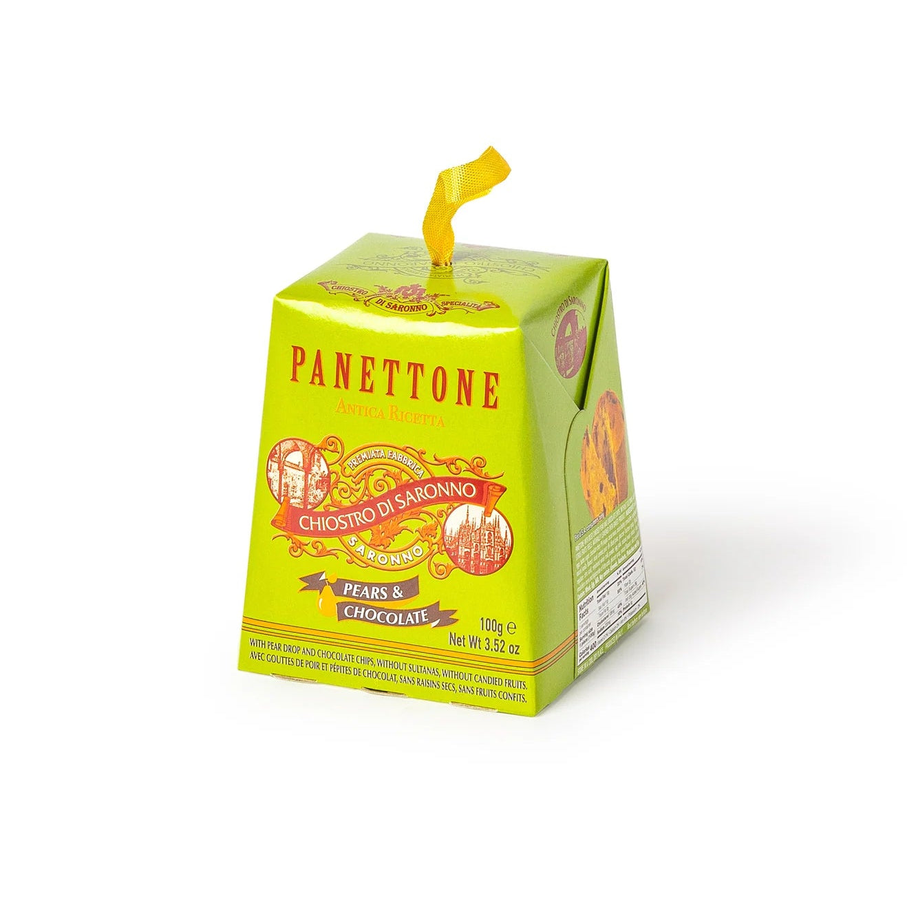 Chiostro di Saronno Mini Pear & Chocolate Chip Panettone