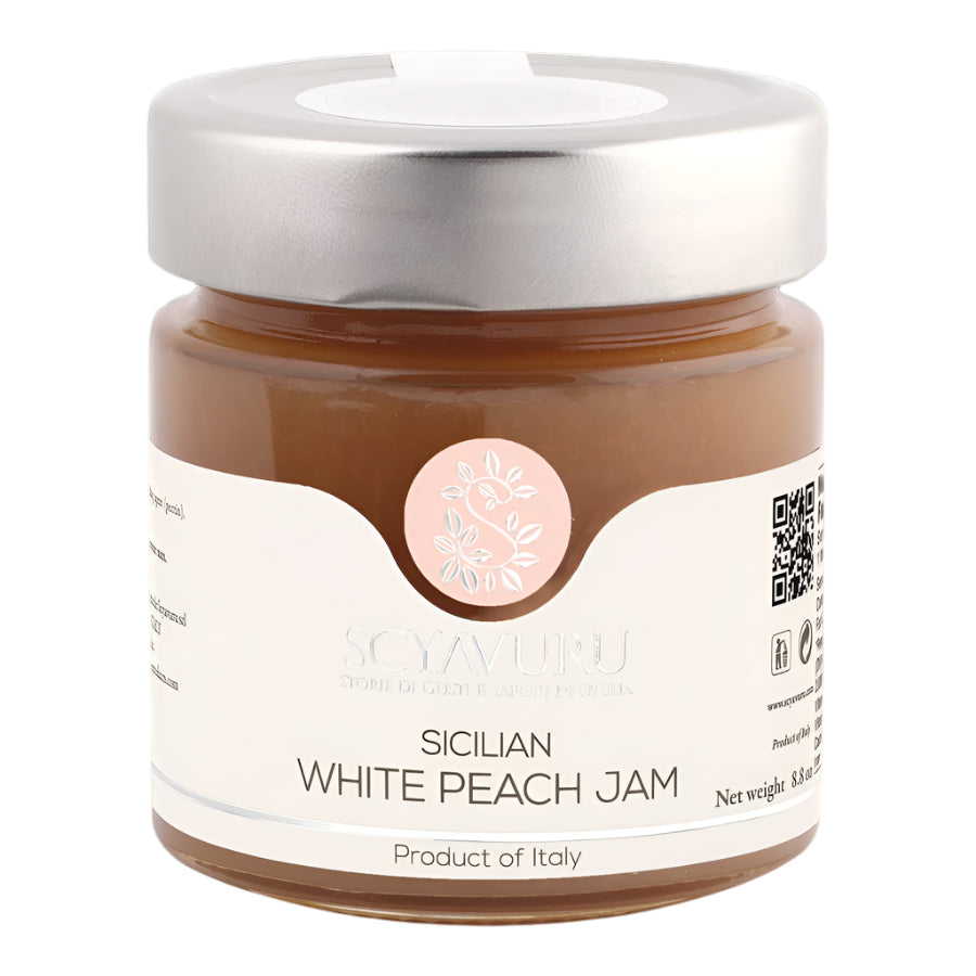 Scyavuru Sicilian White Peach Jam