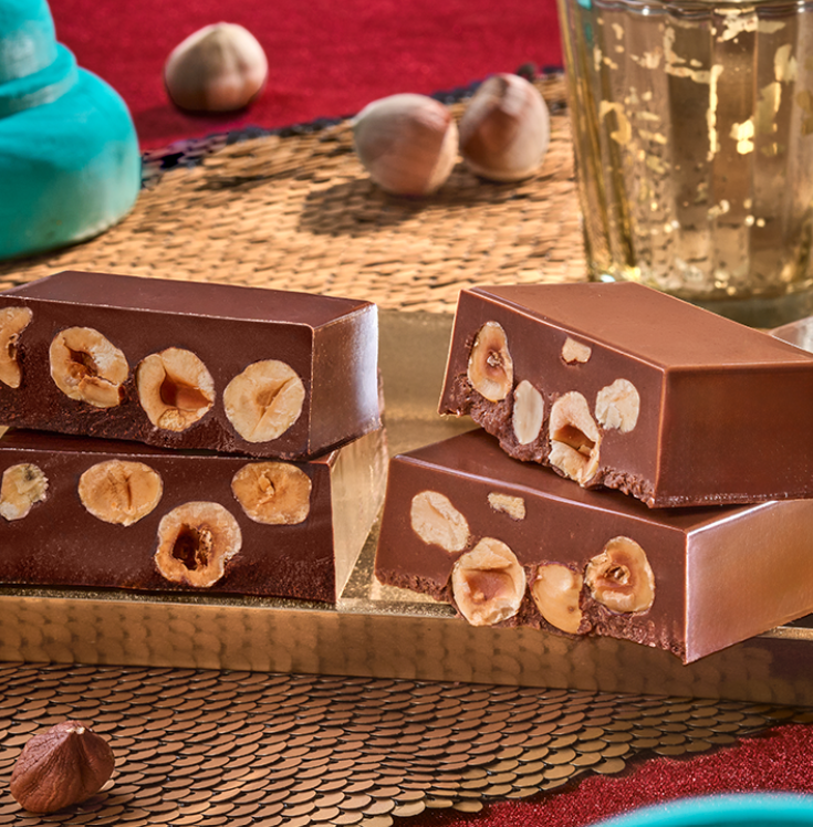 Sperlari Zanzibar Gianduja Chocolate Hazelnut Bar