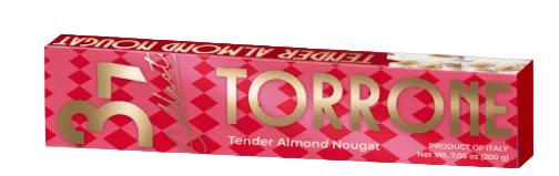 Trentasette "37 Collection" Soft Torrone Bar - Almonds & Hazelnuts