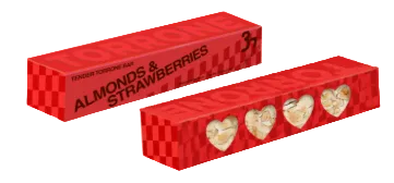 Trentasette "37 Collection" Soft Torrone Bar - Strawberry