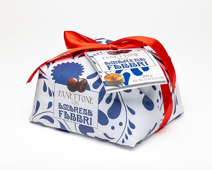 Amarena Fabbri Panettone With Cherries - Torrone Candy