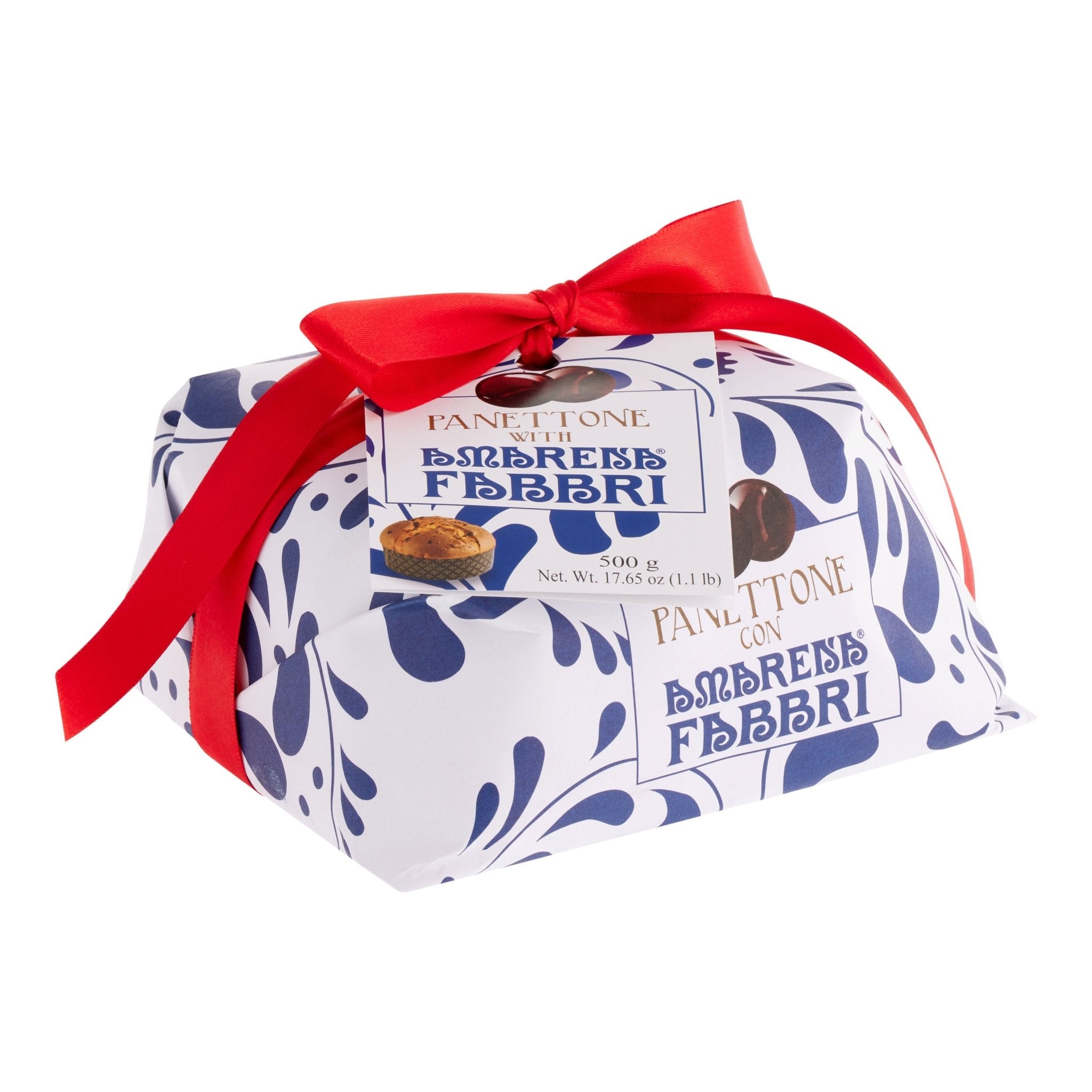 Amarena Fabbri Panettone With Cherries - Torrone Candy