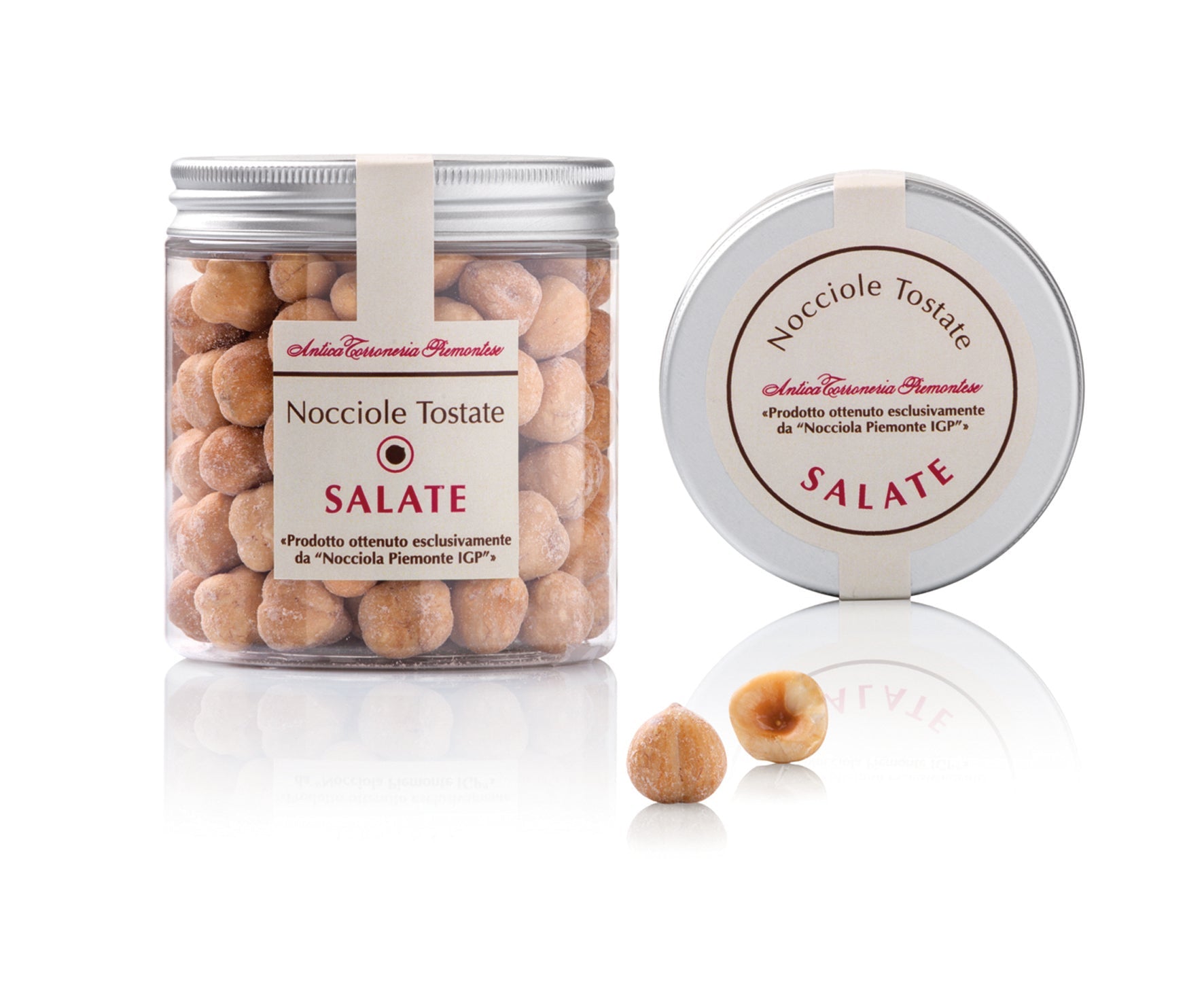 Antica Torroneria Piemontese Salted Toasted "IGP" Hazelnuts - Torrone Candy
