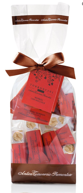 Antica Torroneria Piemontese Soft Torroncini with Hazelnuts - BBD 9/30/26 - Torrone Candy