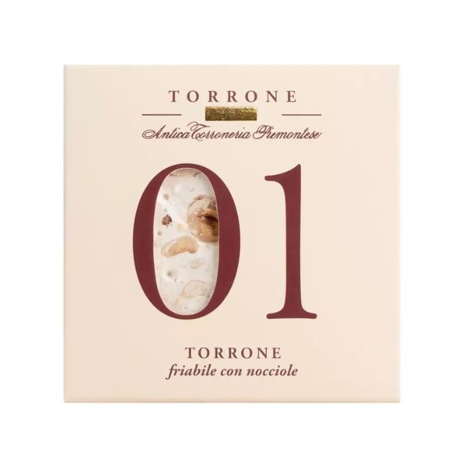 Antica Torroneria Piemontese Torrone - Hard Hazelnut #1 - Torrone Candy