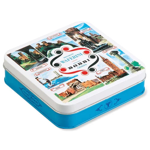 Babbi Waferini Romagna Gift Tin - Vanilla Wafers - Torrone Candy