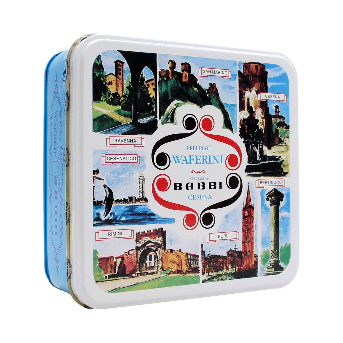 Babbi Waferini Romagna Gift Tin - Vanilla Wafers