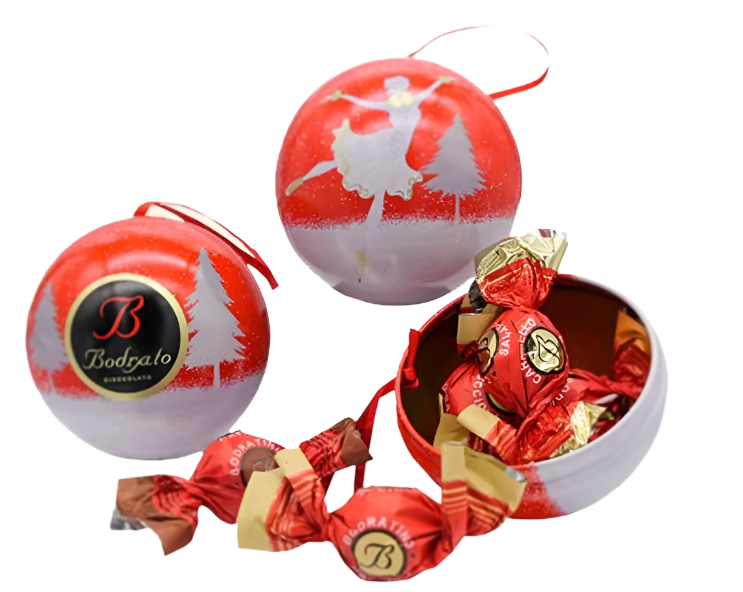 Bodrato Assorted Chocolate Ornament - Torrone Candy