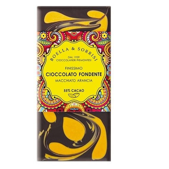 Boella & Sorrisi Dark Chocolate Orange Bar - Torrone Candy