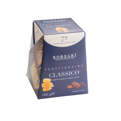 Borsari - Mini Classic Panettone - Torrone Candy