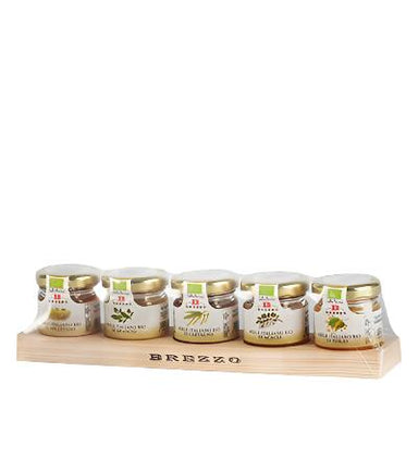 Brezzo Organic Italian Honey Sampler - Torrone Candy