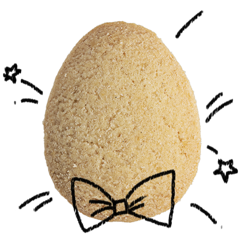 Briccodolce Ovetti - Vanilla Cookies - Torrone Candy