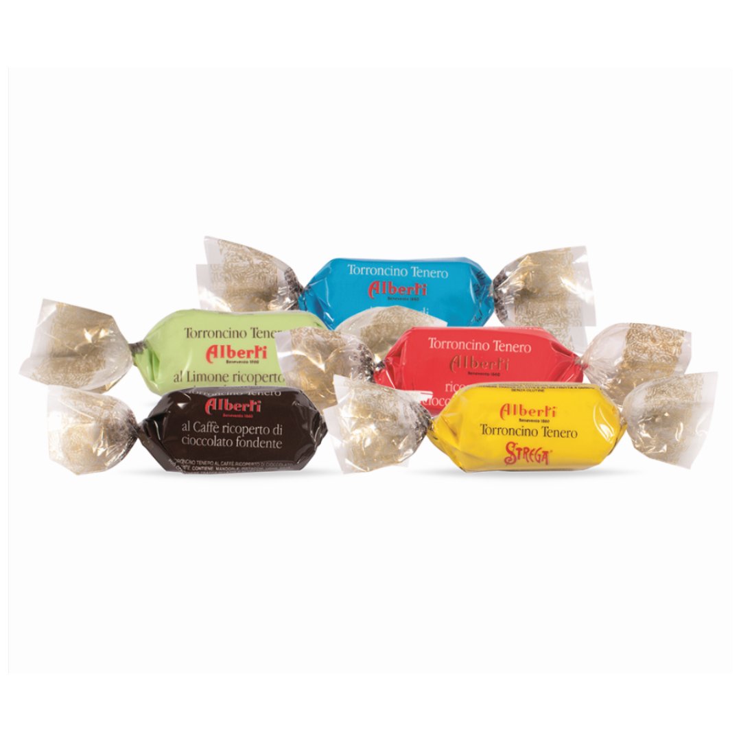 BULK - Strega Soft Assorted Torroncini - Torrone Candy