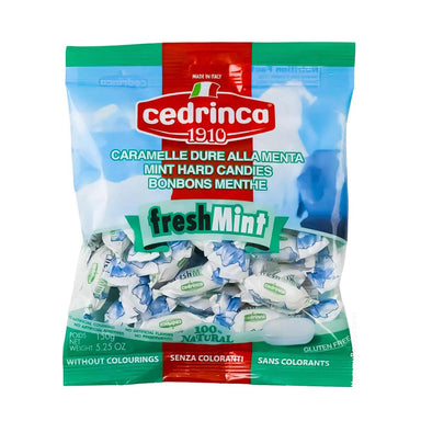 Cedrinca Italian Mint Hard Candies - Torrone Candy