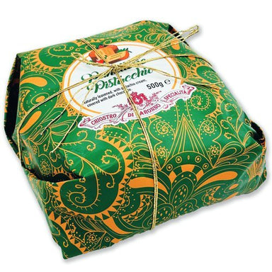 Chiostro di Saronno Chocolate Covered Pistachio Cream Panettone - Torrone Candy