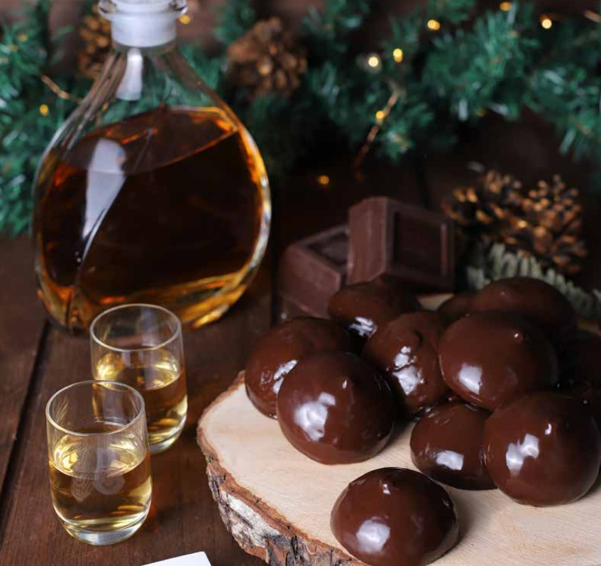Cianciullo Cupolini with Strega - Torrone Candy