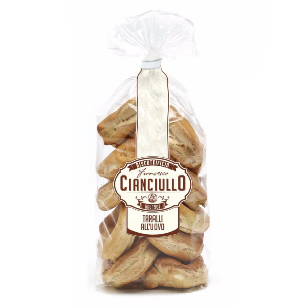 Cianciullo Large Egg Taralli - Torrone Candy