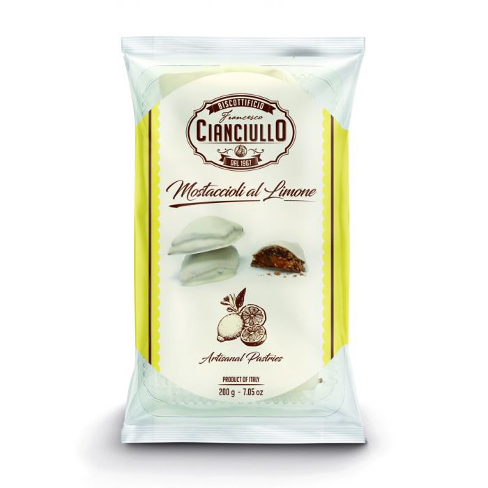 Cianciullo Lemon Mostaccioli - Torrone Candy