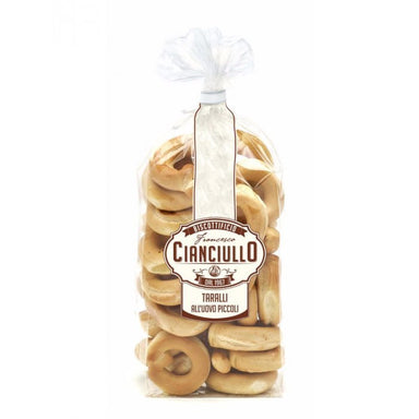 Cianciullo Small Egg Taralli - Torrone Candy