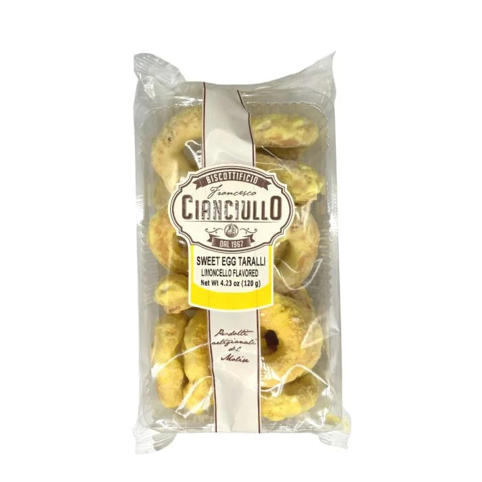 Cianciullo Limoncello Sweet Egg Taralli