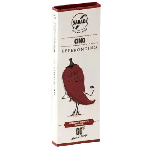 Sabadì Organic Modica Chocolate with Chili Pepper - Cino