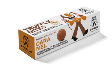 Corallo Chocolate Caramel Truffle Bites - Torrone Candy