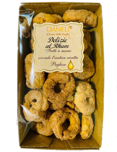 Danieli Delizie al Rhum - Sweet Hazelnut Taralli - Torrone Candy