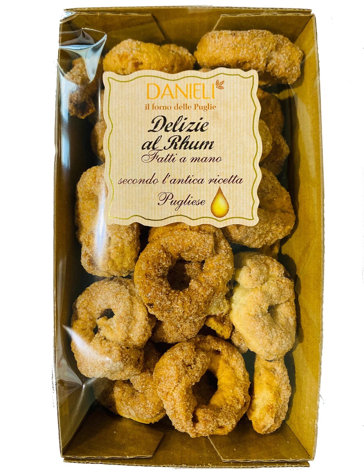 Danieli Delizie al Rhum - Sweet Hazelnut Taralli