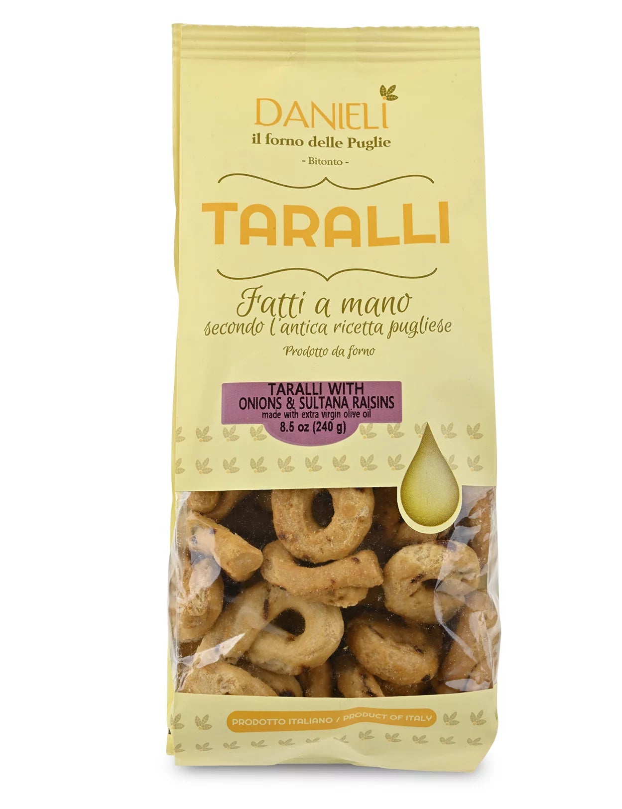 Danieli Taralli - Onion & Raisins
