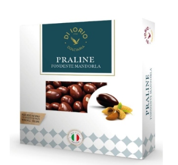 Di Iorio Dark Chocolate Almonds - Torrone Candy