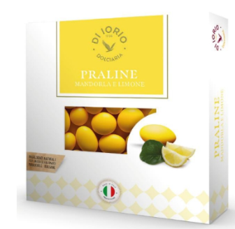 Di Iorio Lemon Almond Confetti - Torrone Candy